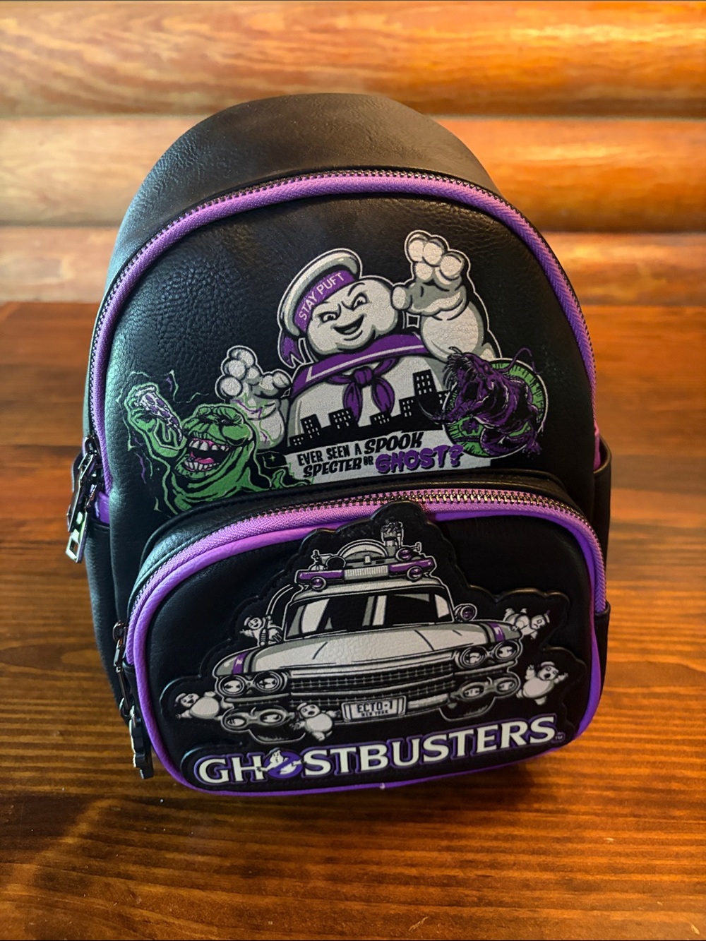 NEW WITH TAGS HHN Universal Studios Ghostbusters Mini Backpack